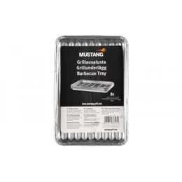 Mustang Grillausalusta Mini 8 kpl alumiini&auml;