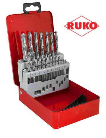 Ruko Metalliporanter&auml;sarja 1-10mm HSS-G